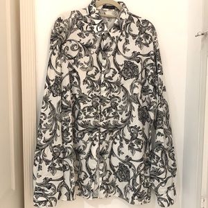 Versace Men’s Baroque long sleeve shirt